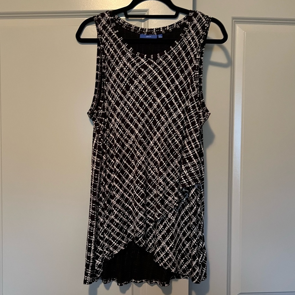 Faux wrap/layered top